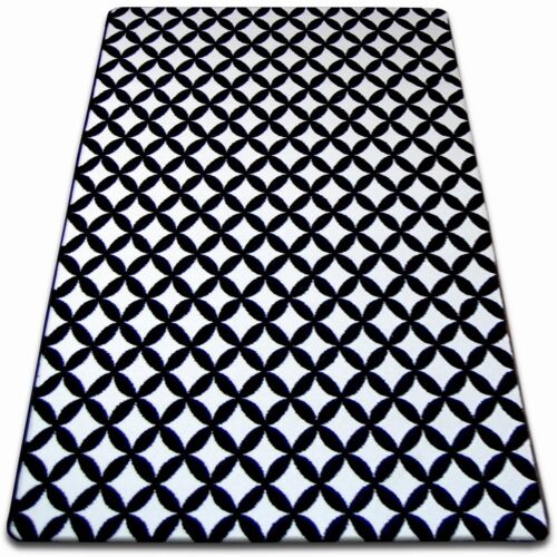 AMAZING THICK MODERN RUGS SKETCH WHITE BLACK 20 Pattern LARGE SIZE BEST-CARPETS