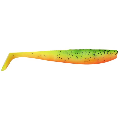 Q-Paddler 8cm 1St Firetiger Manns Angeln Gummiköder Gummifisch Shad