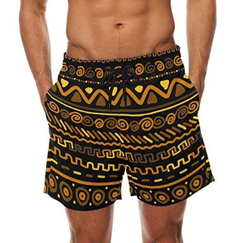 S-5XL Men/'s Swimwear Bikini Quick Dry Swim Briefs Swimsuits Floral Trunks Shorts