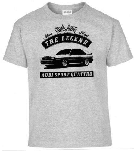 Oldtimer T-Shirt Audi Sport Quattro voiture YOUNGTIMER