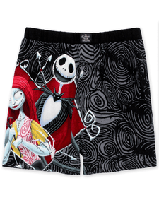 Nightmare Before Christmas Jack and Sally Men/'s Boxer Shorts Underwear NB108MBX