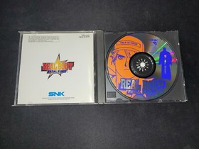 Real Bout Fatal Fury SNK Neo Geo CD US release LN Perfect cond disc COMPLETE-!