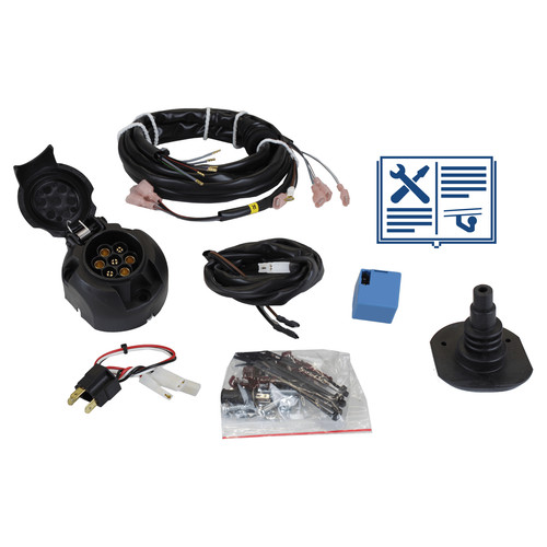 Für Niva 2121 Anhängerkupplung starr Auto Hak E-Satz 7pol universell Set neu