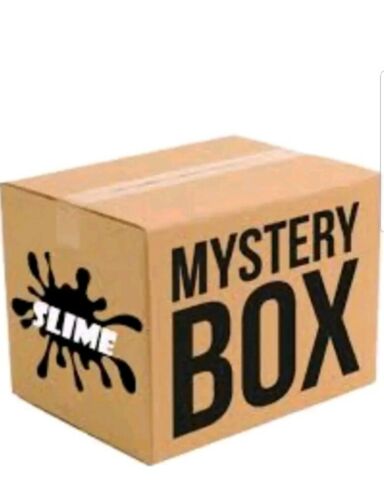 FluffyCrunchyScented 8oz  Mystery SLIME BoxButterCloud ClearNew 