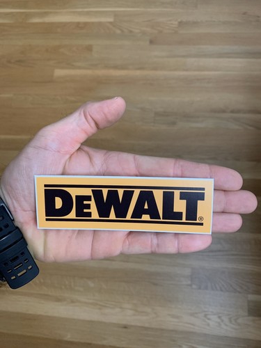 DeWalt Tools Tool USA Car Bumper Window Tool Box Sticker Decal 5 inch