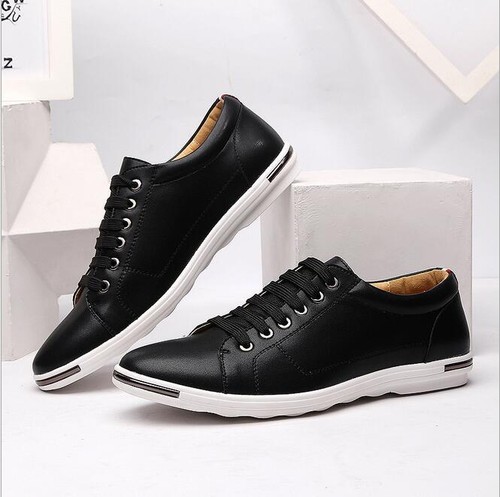 New fashion men/'s casual shoes Large size Fashion Sneaker leather shoe size 6-12