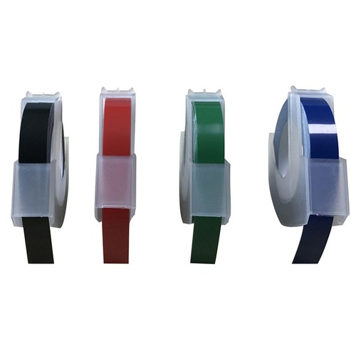 Für Dymo Motex 12813 5000 A Label Maker Prägung Refill Band 9mmx3m Mehrfarbig