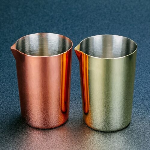 Stainless Steel Cocktails Mixing Glass Stirring Beaker Tin Bar Tools 500ml 