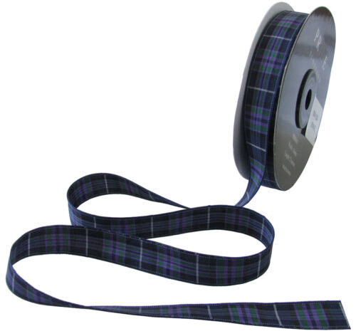 coupe Longueurs & 25 M bobines Pride of Scotland Highland Tartan Ruban; différentes largeurs 