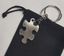 Jigsaw Puzzle Piece KeyRing Hand Crafted Key Ring in pouch Gift Idea 30mm