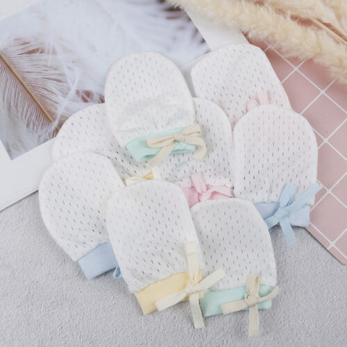 1pair newborn baby mittens baby cotton anti scoring gloves boy girl accessor CJ 