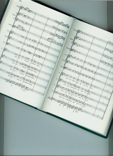 Weihnachtsoratorium Partitur Bach gebunden
