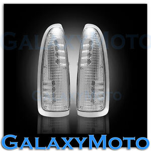 03-07 Super Duty Side Mirror Turn Lights WHITE LED CLEAR Lens Replacement Kit