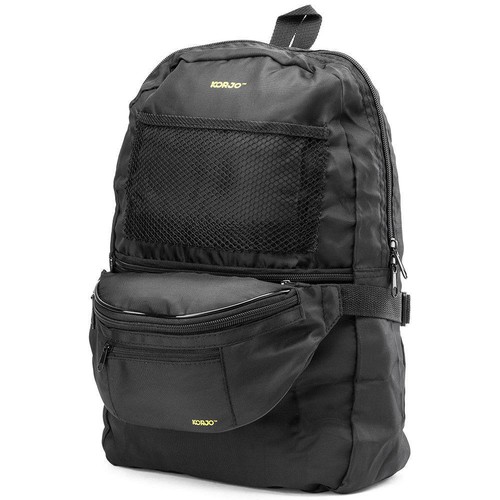 Korjo 2bags Travel Camping Back Pack Day Rucksack/&Money Pouch Belt Bum Bag Sport