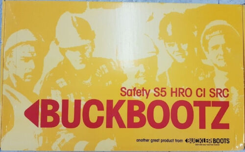 Buckler Bleu Buckbootz BBZ6000 Néoprène Sécurité Site Travail Wellie Wellington Boots 