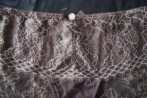 Designer Knickers Maia Pants// shorts coffee brown chocolate Ivory SALE SALE