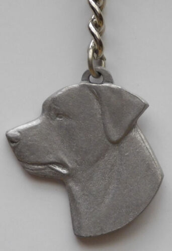 Details about  &nbsp;ROTTWEILER DOG PEWTER KEY CHAIN, RAWCLIFFE COMPANY
