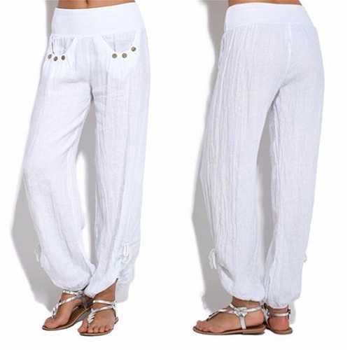 US Women Casual Loose Sweatpant Sports Harem Trousers Yoga Jogger Pant Plus Size