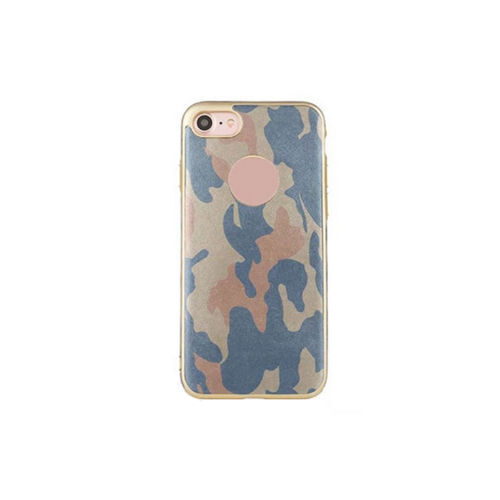 funda Apple iPhone 5//5s//se azul ^ moro camuflaje cubierta protectora ejército militar estuche
