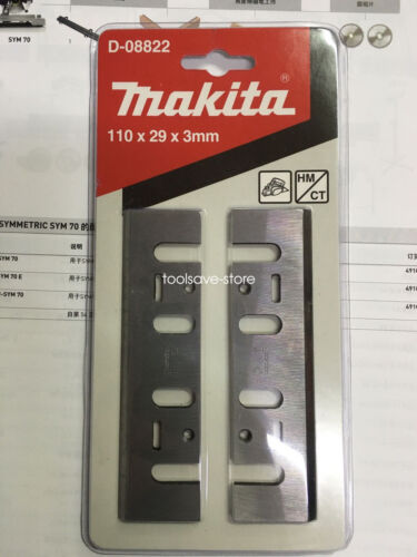 4 pcs 110mm HSS Planer Blades Replace 793008-8 for MAKITA 1911B 1912B 1002BA