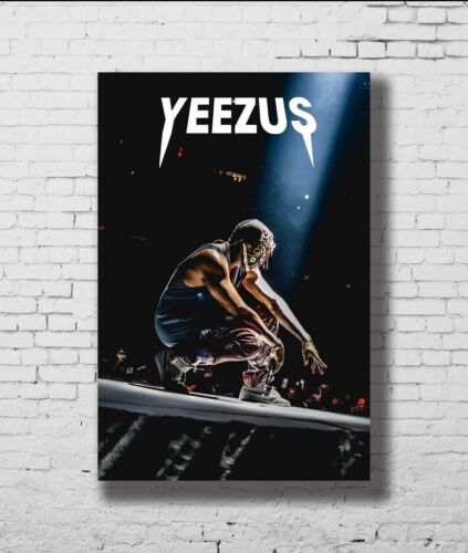 Kanye West Rap Music Star Yeezus New Print Poster 12x18 24x36 27x40 P-1181