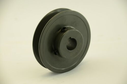 AK28-5//8 5//8/" Bore 2.8/" OD Cast Iron 1 Groove Pulley A//4L 1//2/" Belts