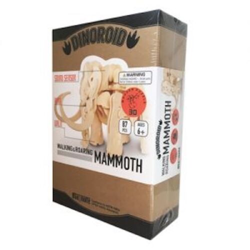 New MAMMOTH Dinoroid Walking DINOSAUR Snap Kit Easy Assy MOTORIZED Roar SOUND