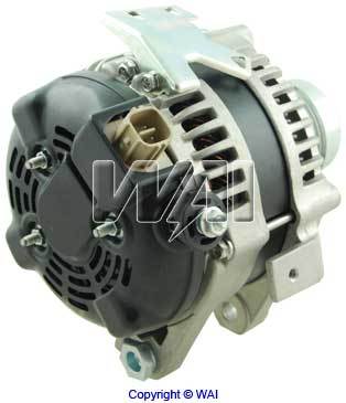 11201 06-08 TOYOTA RAV4 L4/_2.4L//100AMP7-GROOVE CLUTCH PULLEY REMAN ALTERNATOR
