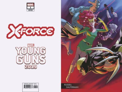 X-FORCE #1 DX DAUTERMAN YOUNG GUNS VARIANT Marvel Comics 2019 X-MEN NM