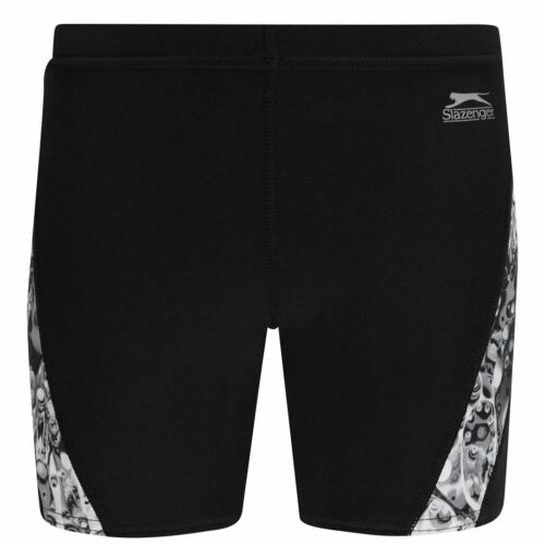 Slazenger Curve Panel Jammers Swim Shorts Youngster Boys Pants Trousers Bottoms