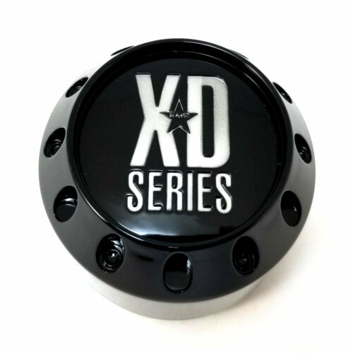 XD Series Gloss Black Center Cap Snap-in KMC for 5x127 6x135 XD779 XD786 XD795 