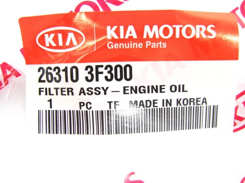 NEW OEM 263103F300 Oil Filter Housing For 2008-2018 Kia 4.6L 5.0L-V8