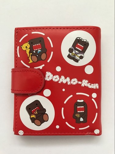 NUOVA linea donna Super Kawaii ANIME Ragazzi Ragazze Da Uomo DOMO KUN ID Borsetta Portamonete Wallet