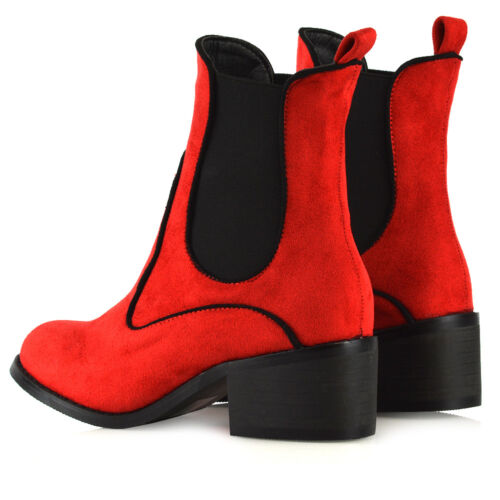 ladies pull on ankle boots