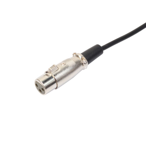 3.5mm Male zu 3 Polig XLR Female Adapter Kable Audio Kabel   3M   Schwarz