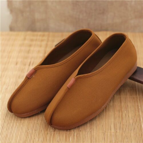Chinese Monk Shoes Buddhist Kung Fu Sneakers Martial Arts Shaolin Loafers Retro