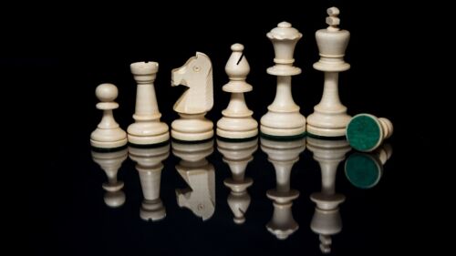 Brand new ♚ artisanal jeu d/'échecs en bois tournoi 47,5 cm x 47,5 cm ♞