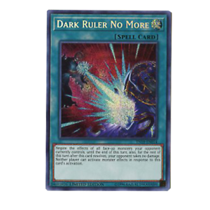 Dark Ruler No More - TN19-EN014 YUGIOH Prismatic Rare - Ltd Ed - NM