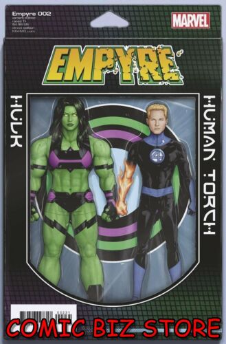 1ST PRINTING CHRISTOPHER 2-PACK ACTION FIG VAR OF 6 EMPYRE #2 $4.99 2020
