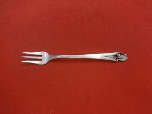 Woodlily By Frank Smith Sterling Silver Dinner Fork w Even Center Tine 8