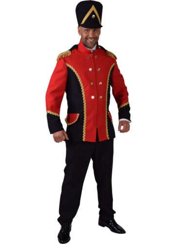 Toy Soldier /Circus Jacket Male Majorette Dance Jacket   XS-XXL Soldier 