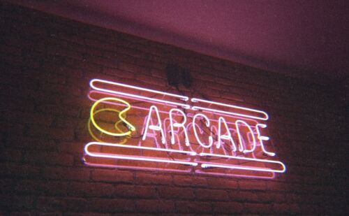 New Arcade Neon Light Sign 24"x16" Lamp Poster Real Glass Beer Bar 