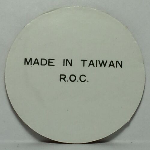 R.O.C Bin82 Vintage Pog Taiwan Airplane Milk Cap