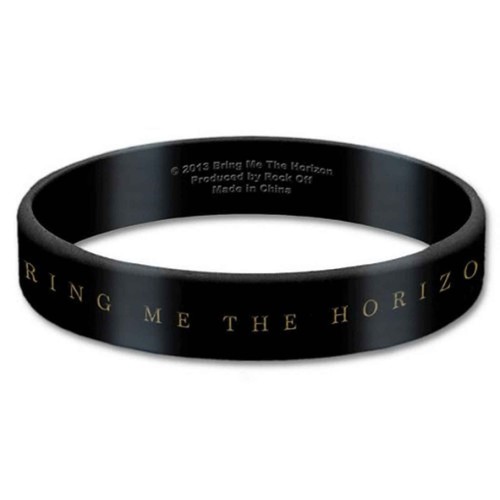 Official Bring Me The Horizon Wristband band Logo sempiternal new 10mm Rubber