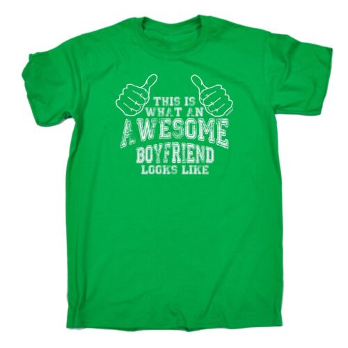 What Awesome Boyfriend Looks Like T-SHIRT For Him Funny Present Gift Birthday
