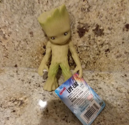 IMPERIAL TOY LIFELIKE STRETCHY GUARDIANS OF GALAXY GROOT SQUISHY