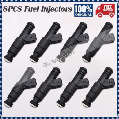 8Pcs 0280155703 Fuel Injectors for 87-98 Jeep Grand Cherokee 5.2L 5.9L V8 