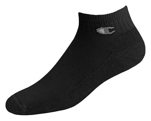 Champion Men's Double Dry haute performance Chaussettes 3-Pack Cheville Taille 12-14 USA 