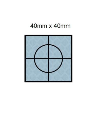 Argent Réfléchissant Rétro-Mark Surveying cibles Packs De 20 30 mm & 40 mm 