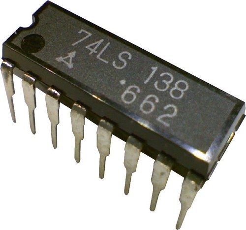 Lot of 2 74LS138 3-line to 8-line Decoder Demultiplexer 74138 QTY 2